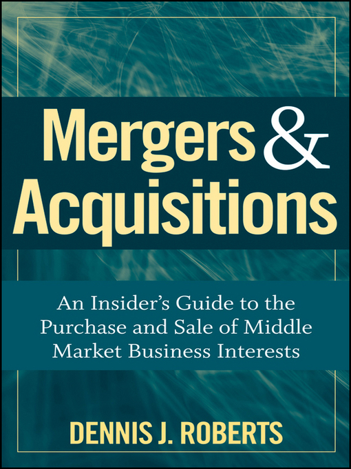 Title details for Mergers & Acquisitions by Dennis J. Roberts - Available